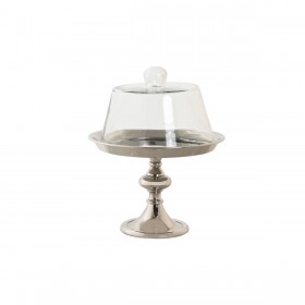Centrotavola DKD Home Decor Argentato 19 x 19 x 22 cm