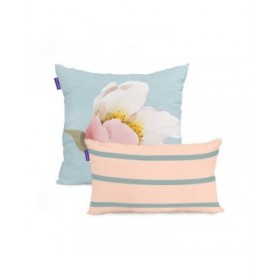 Set di copricuscini HappyFriday Spring blossom Multicolore 2 Pezzi