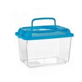 Acquario Con maniglia Medio Azzurro Plastica 3 L 17 x 16 x 24 cm (12 Unità)
