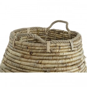 Set di Cestini DKD Home Decor 50 x 50 x 48 cm Metallo