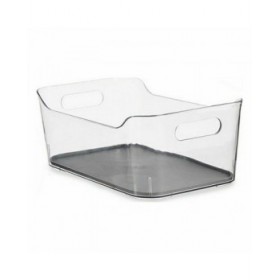 Contenitori per Cassetti Kinvara W623318 Grigio Plastica riciclata 17 x 10,5 x 24,5 cm (12 Unità)