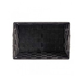 Cestino Multiuso Kipit A3-6883 Nero Stoffa 30 x 14 x 20 cm 20 x 14 x 30 cm (18 Unità)