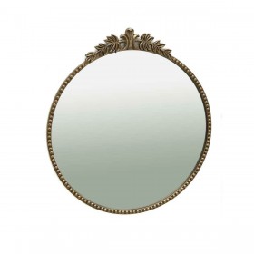 Specchio da parete DKD Home Decor 80,5 x 2,5 x 88,5 cm Resina Romantico