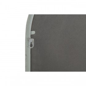 Specchio da parete DKD Home Decor 42 x 2,5 x 122 cm Grigio Metallo Bianco Vintage Finestra
