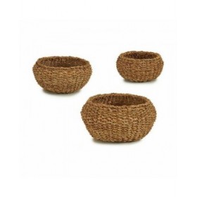 Set di Cesti Marrone (4 Unità)