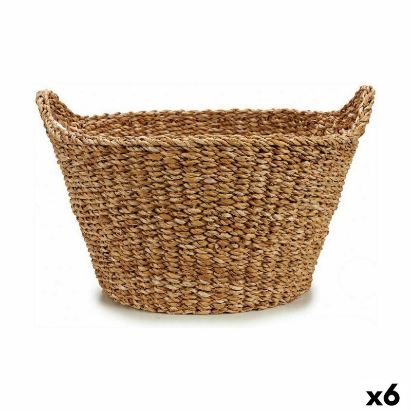 Cesto Con manici Marrone 21 L 50 x 30 x 49 cm (6 Unità)