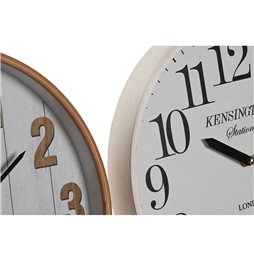 Statua Decorativa DKD Home Decor 32 x 10,5 x 19,5 cm Nero Dorato (2 Unità)