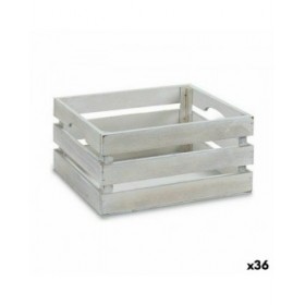 Scatola Decorativa Bianco Legno 21 x 11 x 14,5 cm (36 Unità)
