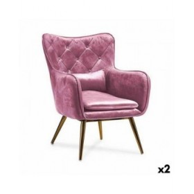 Poltrona Rosa 68 x 92 x 70 cm (2 Unità)