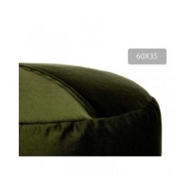 Puff Velluto Verde 60 x 39 x 60 cm (2 Unità)