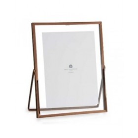 Cornice Portafoto Rame Metallo Vetro Plastica 20,5 x 1 x 25,2 cm (12 Unità)