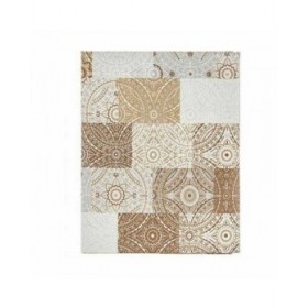 Tovaglia Kinvara AZULEJO-B Beige Tela 140 x 180 cm Antimacchia Piastrella (6 Unità)