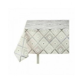 Tovaglia Kinvara ROMBOS-A Azzurro Tela 140 x 180 cm Antimacchia Rombos (6 Unità)