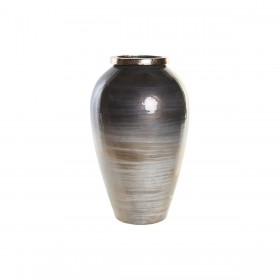 Vaso DKD Home Decor Multicolore Alluminio Cristallo Moderno 25 x 25 x 43 cm